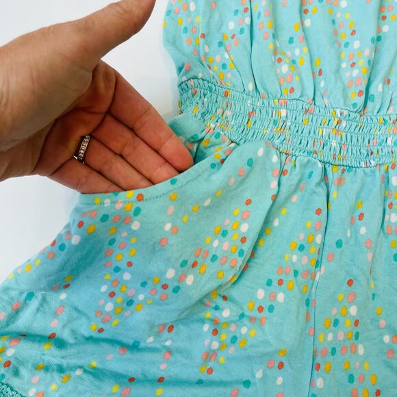 Matilda Jane Size 10 Confetti Dot Romper - Picture 4 of 6